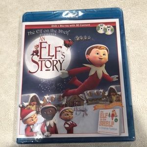 Elf On the Shelf DVD + Blu-Ray w3D content new